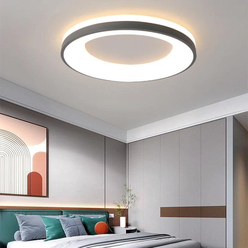 plafonnier led moderne pour une décoration élégante et lumineuse - vue 4 sur 18