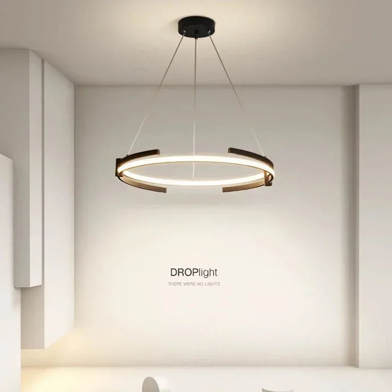 Plafonnier LED suspendu au design moderne - vue 6 sur 10