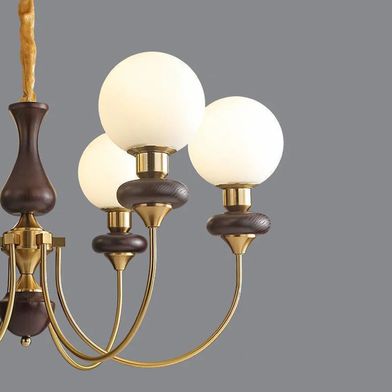 lustre rétro français led suspension luminaires de plafond - vue 4 sur 11