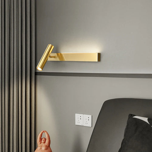 applique murale minimaliste en cuivre design moderne et créatif - vue 3 sur 13