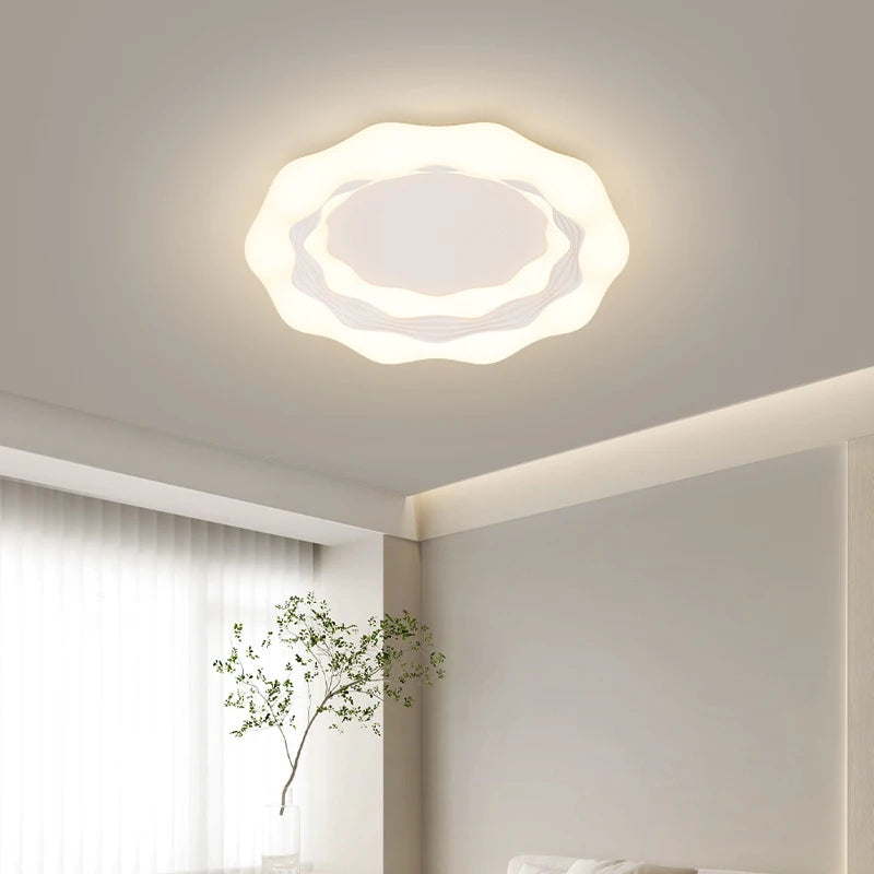 Modern Nordic minimalist LED ceiling light new collection 2022 - vue 6 sur 14