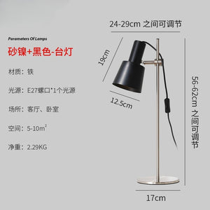 Adjustable retro modern design LED desk lamp