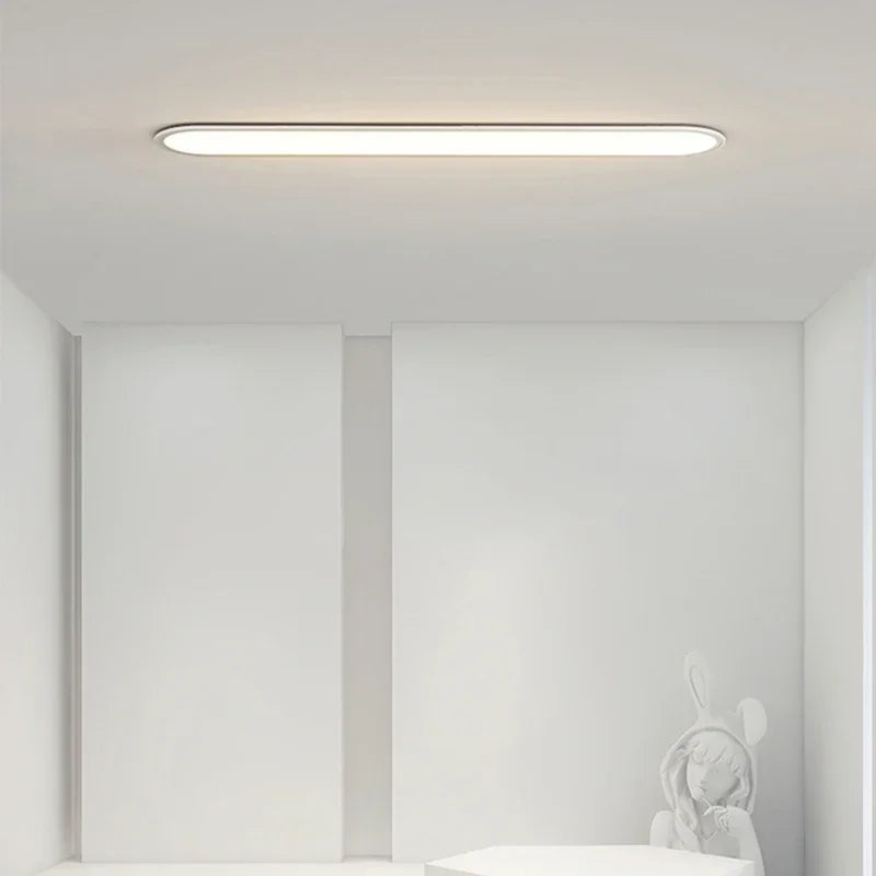 plafonnier led ultra fin moderne pour intérieur élégant et contemporain - vue 5 sur 15