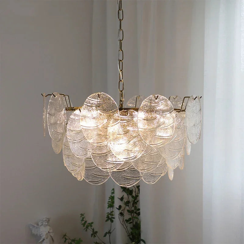 lustre en verre médiéval pour décoration romantique intérieure - vue 2 sur 9