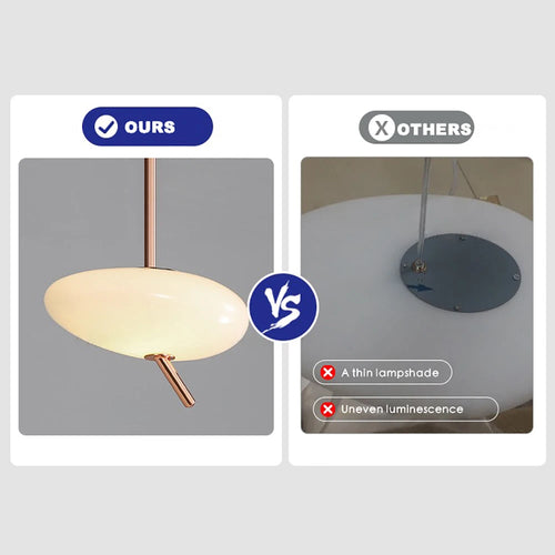 lustre tactile réglable design avec gradation tactile pour lampes suspendues - vue 6 sur 6