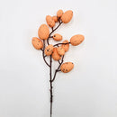 Easter decorations with branches and colourful eggs 2025