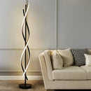 Minimalist geometric line floor lamp for modern interiors