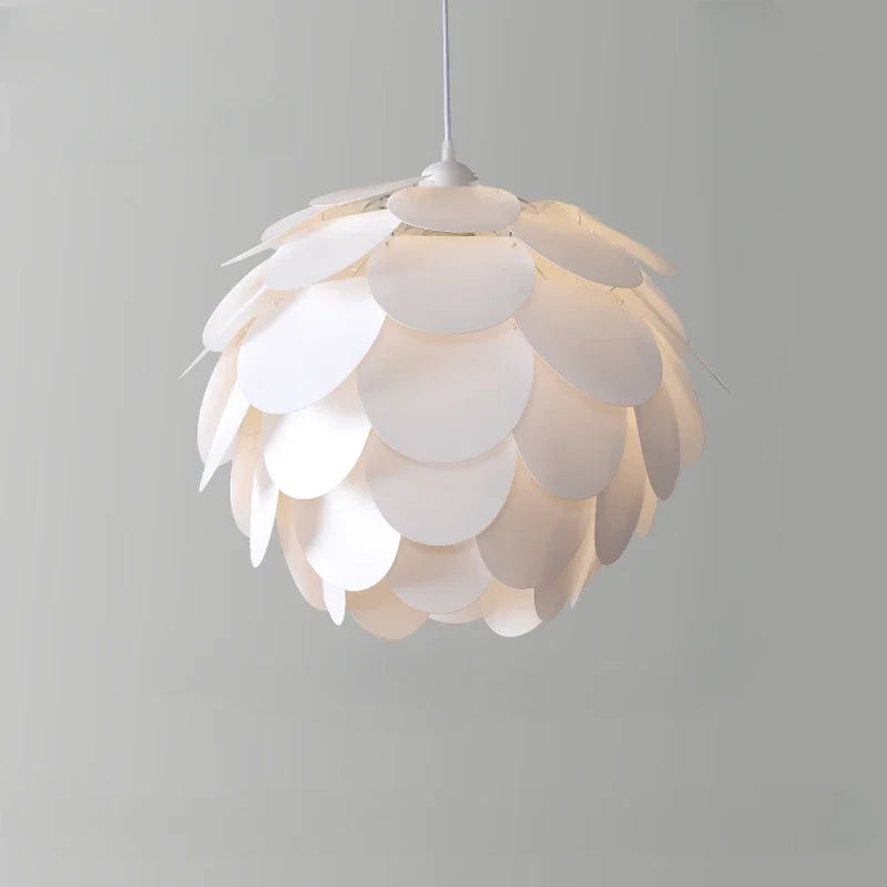 lustre ananas original en placage de bois pour hôtels bars et restaurants - vue 6 sur 10