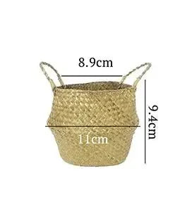 panier en osier suspendu pour fleurs ou rangement - vue 16 sur 16