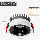 Recessed spotlight with infrared motion sensor practical lighting