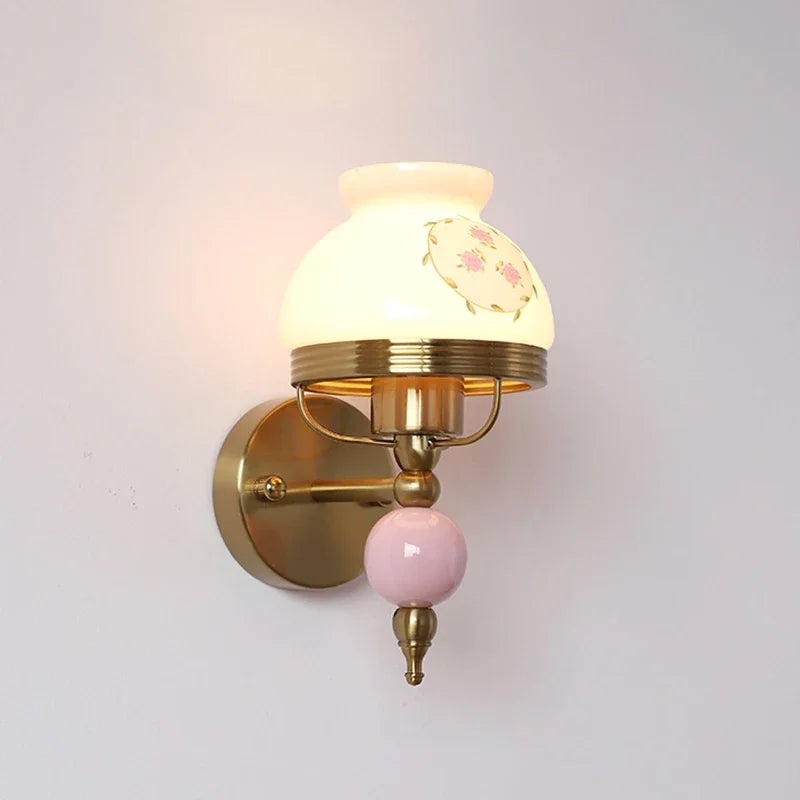 applique murale romantique style médiéval vintage nordique MCM - vue 7 sur 10
