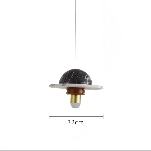 suspension en marbre design nordique pour intérieur moderne - vue 9 sur 9