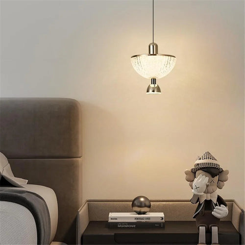 suspension créative en acrylique style nordique luxe décoratif - vue 4 sur 8