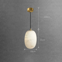 Suspension design en marbre espagnol