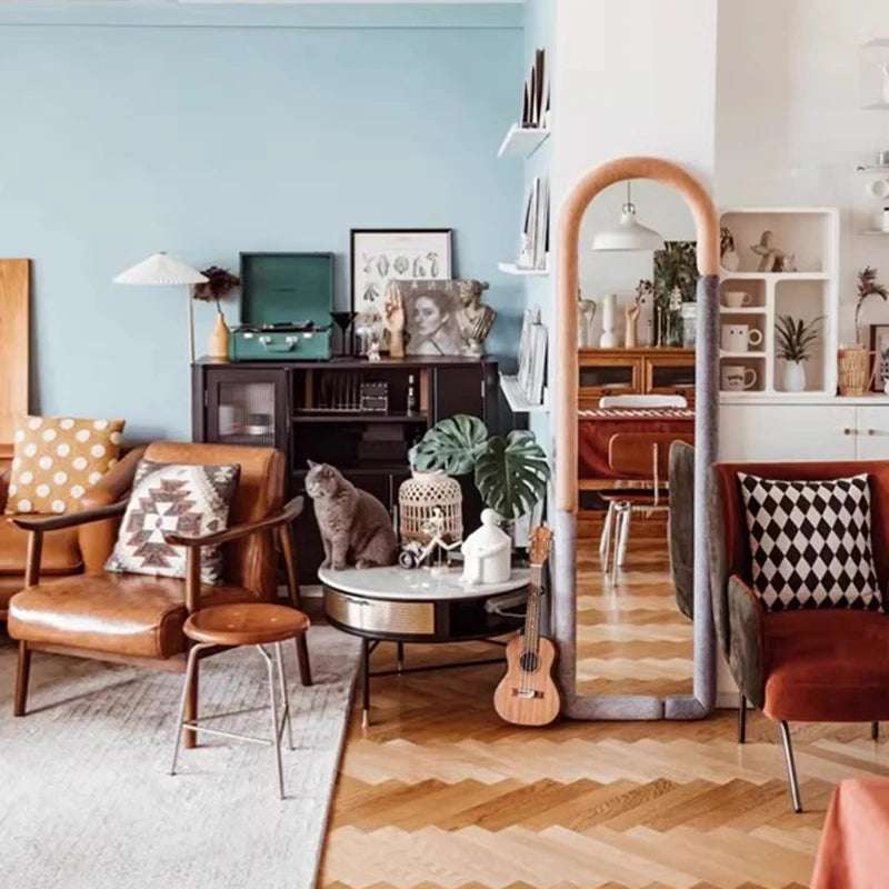 miroir nordique moderne pour décoration créative et esthétique - vue 5 sur 9