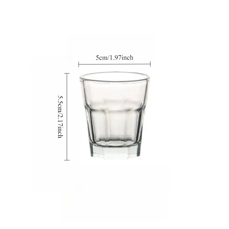 Lot de 2 petits verres cocktail transparents - vue 7 sur 7
