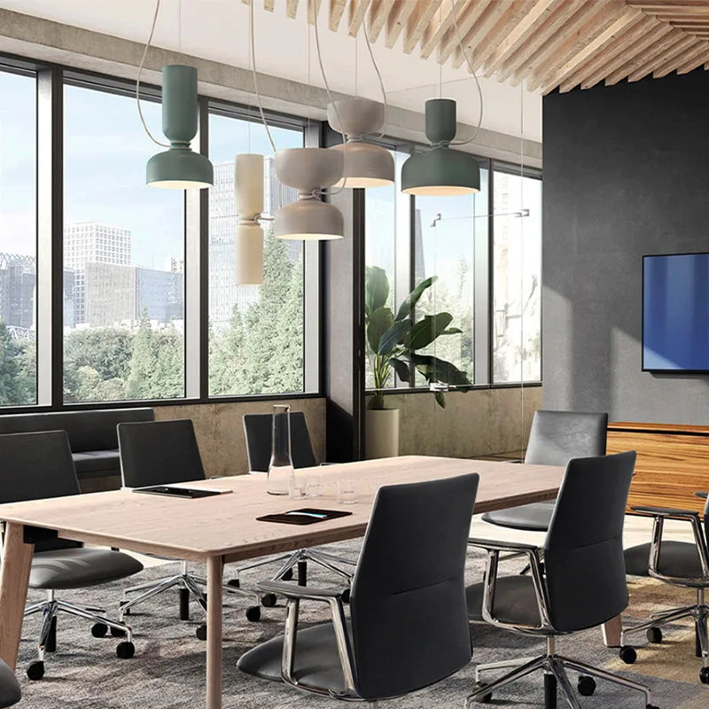 lustre led moderne design danois pour intérieur minimaliste - vue 5 sur 7
