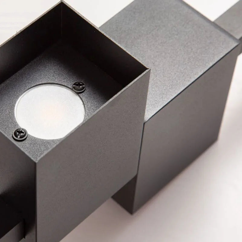minimalist led wall light artistic design - vue 6 sur 15