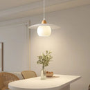 suspension nordiques led en bois massif pour restaurant