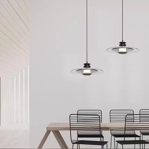 Modern minimalist decorative glass LED wall light - vue 7 sur 14