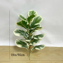 Realistic artificial ficus for indoor and outdoor decoration