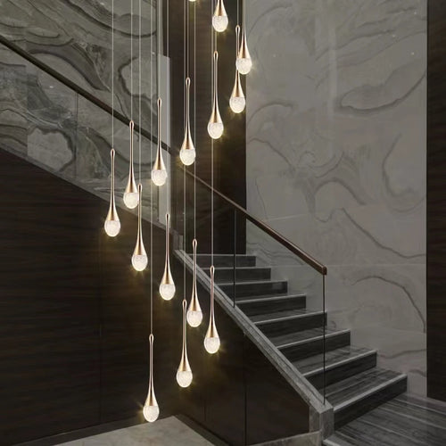 Modern Nordic chandelier for elegant minimalist lighting - vue 3 sur 30