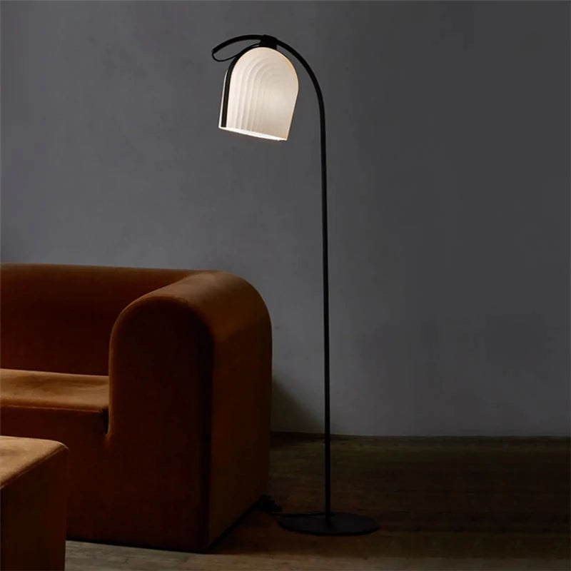 Minimalist floor lamp for modern interior decor - vue 4 sur 9