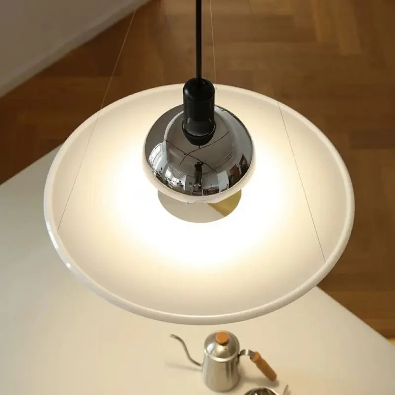 suspension design italien soucoupe volante lustre créatif en led - vue 7 sur 7