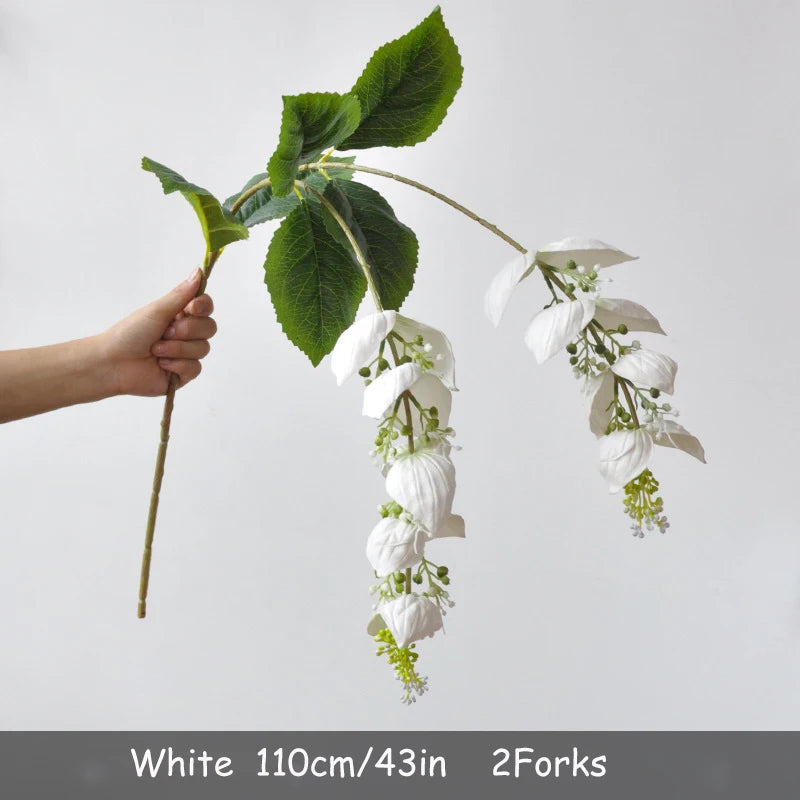 fleurs artificielles tropicales medinilla magnifica pour décoration intérieure - vue 6 sur 9