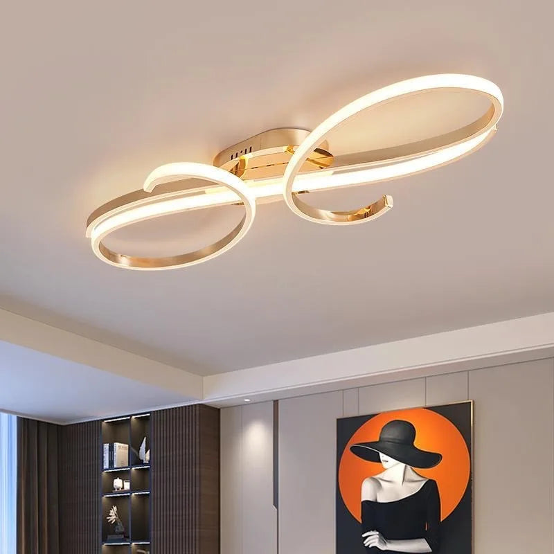 Modern Led Chandeliers For Living Rooms, Bedrooms, Chandeliers, Study, Kitchen, And Interior Decorative Lighting Fixtures - vue 3 sur 7