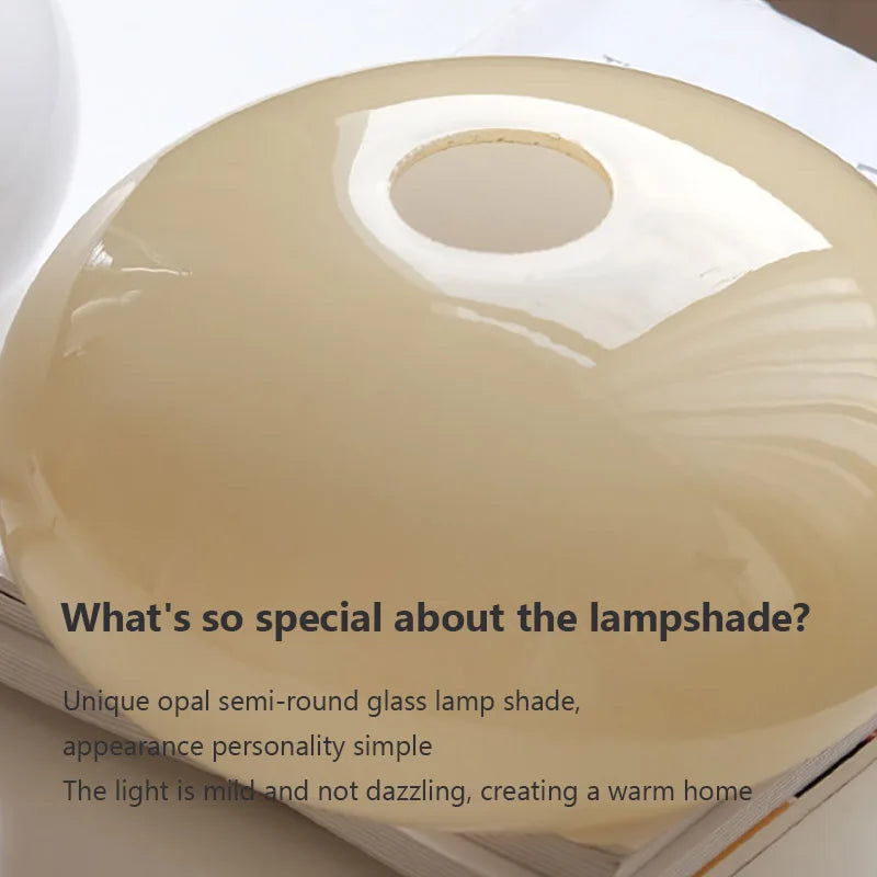 lampe led suspendue nordique en verre et métal idéale pour bar et café - vue 6 sur 10