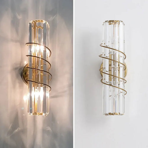 applique murale led cristal post-moderne simple décorative - vue 2 sur 7