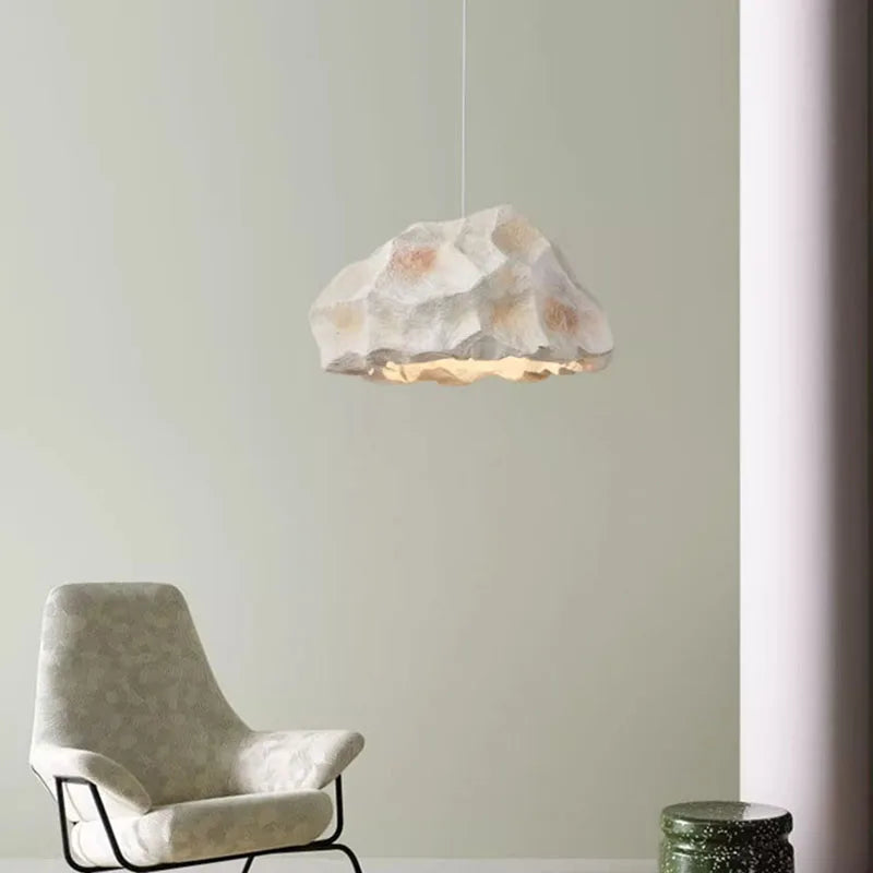 suspension en forme de pierre pour décoration intérieure - vue 5 sur 8
