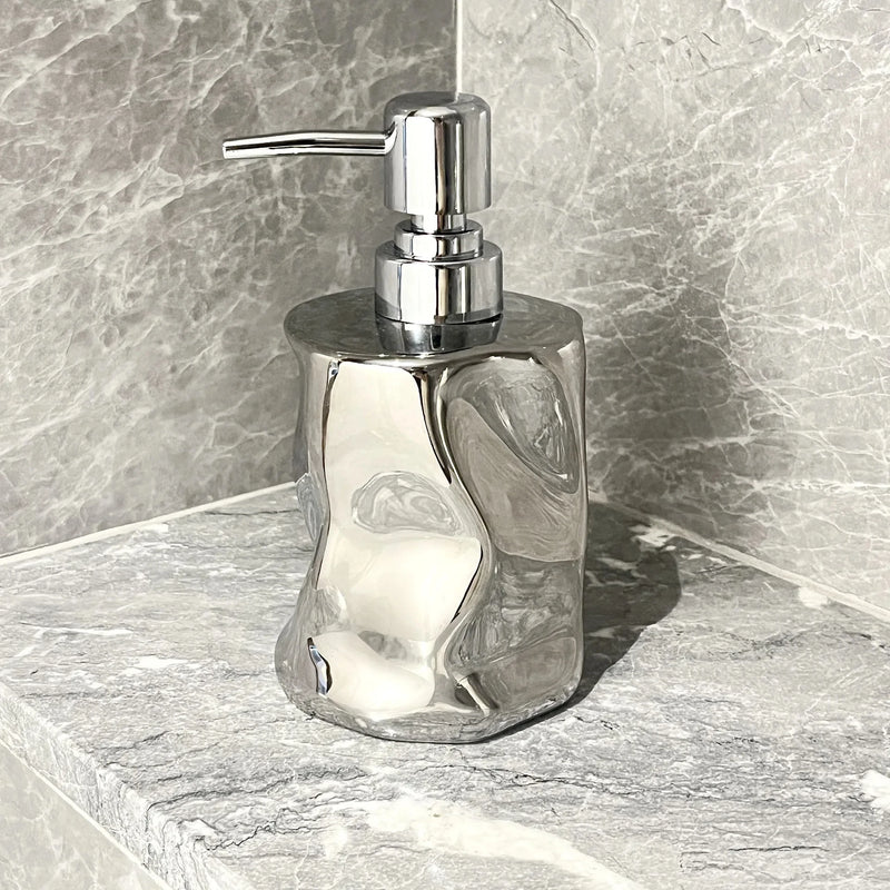 bouteille créative en céramique pour lotion et savon
