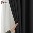 Rideau occultant court moderne pour cuisine chambre salon