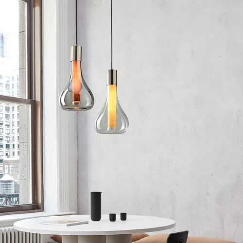 lampe à poser nordique moderne en verre design élégant pour décoration - vue 3 sur 10