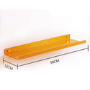 Acrylic Shelf for Wall Storage,Floating Bookshelves,Display Shelf Organizer for Bathroom,Bedroom,Living Room,Kitchen,Room Decor