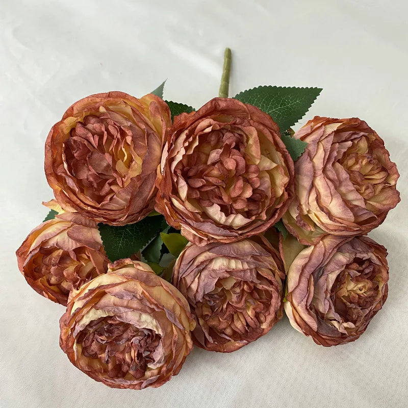 bouquet de roses artificielles décoratif pour mariage et événements - vue 8 sur 16