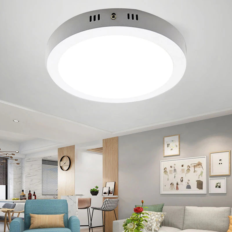 plafonnier à panneau led ultra fin pour intérieur - vue 3 sur 12