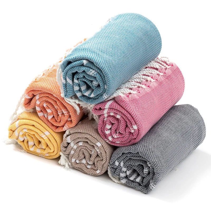 Serviette de plage large sans sable séchage rapide - vue 4 sur 7