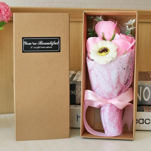 savon rose en boîte cadeau pour toutes occasions - vue 2 sur 12