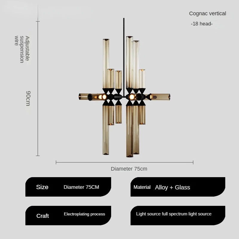 lampe à poser en verre design italien pour espaces modernes - vue 18 sur 19