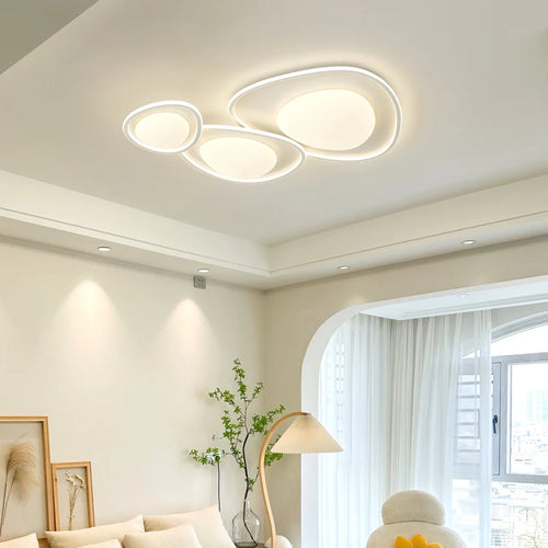 Modern minimalist LED ceiling light decorative indoor - vue 2 sur 9