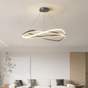 Modern LED pendant light for indoor spaces