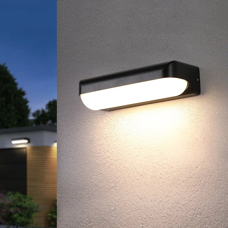 Applique murale extérieure Simple IP65 étanche applique murale externes pour jardin cour balcon couloir luminaire 85-265V - vue 5 sur 10