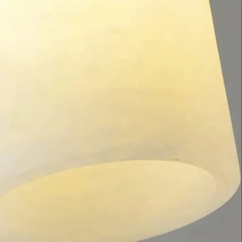 lustre en marbre et cuivre décoration nordique suspendue - vue 6 sur 8