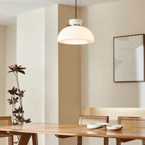 suspension LED style bauhaus médiéval pour restaurant rétro