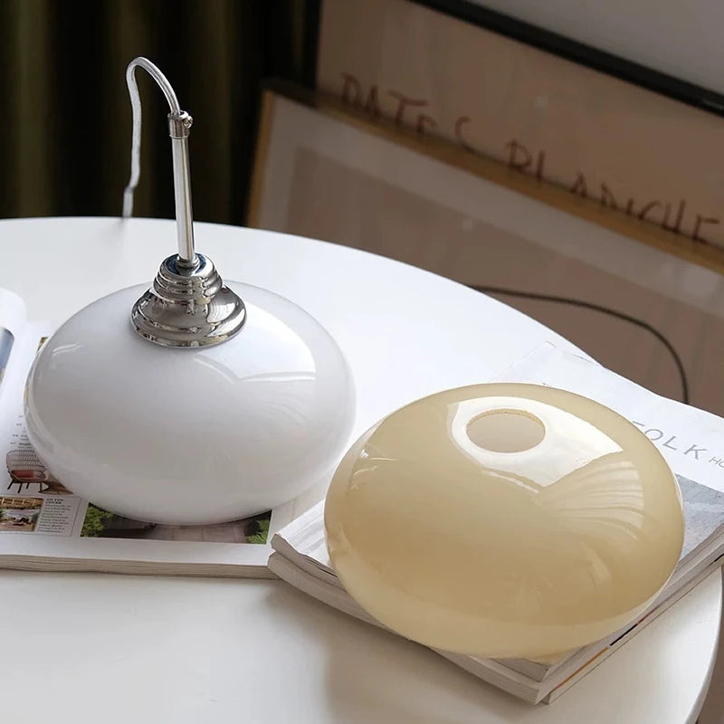 lampe led suspendue nordique en verre et métal idéale pour bar et café - vue 5 sur 10