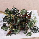 Plastic Artificial Plants For Home Decor, Faux Plants Artificial Wall Grass Jungle Party Supplies Greenery Garden Decoration