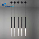 LED moderne suspension lampe maison cuisine salle à manger salon Bar café cylindre Long Tube acrylique lampes suspendues